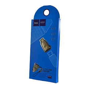 Переходник OTG USB (мама) - Type-C (папа) Hoco (UA9)