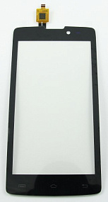 Сенсор для телефона Fly IQ4402 (Era Style 1) Черный