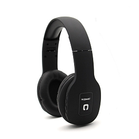 Bluetooth-наушники Komc T11 полноразмерные черные (УЦЕНКА) повреждение упаковки
