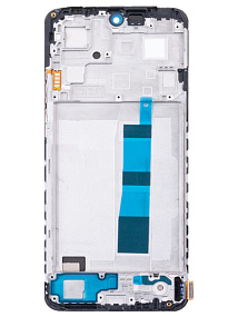 Дисплей для телефона Xiaomi Redmi Note 12 4G (23021RAA2Y) модуль с рамкой Черный - (OLED)