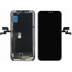 Дисплей для телефона iPhone X в сборе Черный - Оригинал 100%