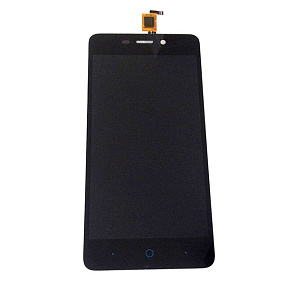 Дисплей для телефона ZTE Blade X3 (D2 A452) в сборе с тачскрином Черный