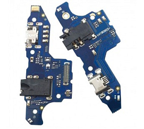 Шлейф Huawei Honor 8X Max плата на системный разъем/разъем гарнитуры/микрофон