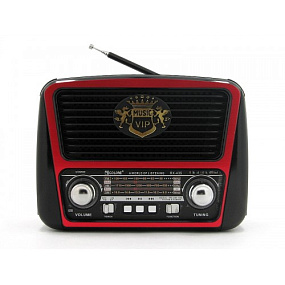 Радиоприемник GOLON RX-435BT черно-красный