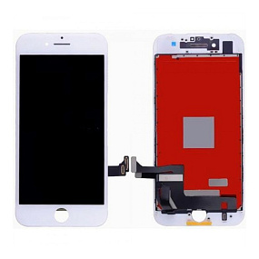 Дисплей для телефона iPhone 8/SE (2020)/SE (2022) в сборе Белый - (Pisen)