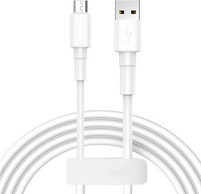 Дата кабель micro USB - USB Baseus Mini White 1м 2.4A белый