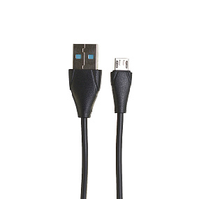 Дата кабель micro USB - USB Celebrat CB-01m черный 2,4А