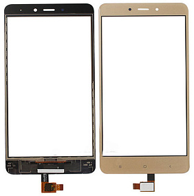 Сенсор для телефона Xiaomi Redmi Note 4 Золото