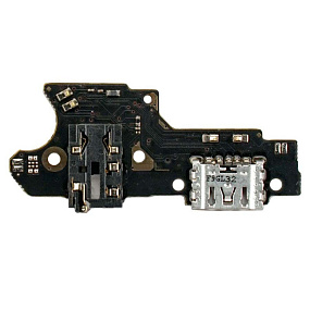 Шлейф Realme C11/C15 (RMX2185/RMX2180) плата на системный разъем/разъем гарнитуры/микрофон