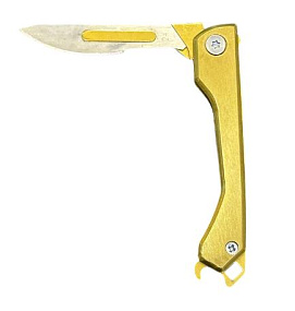 Нож-скальпель (складной, в комплекте лезвие №24)