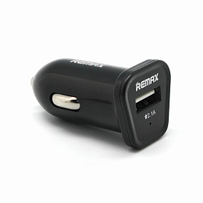 АЗУ-USB Remax RCC-101 1 выход 2.1A черный