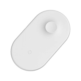 Беспроводное зарядное устройство Baseus Smart 2 in 1 Type-C 5.2 белый (УЦЕНКА) Не заряжает часы