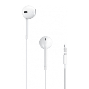 Гарнитура Apple EarPods с разъемом 3,5мм (белый)(УЦЕНКА)б/у,люфт на креплении наушника