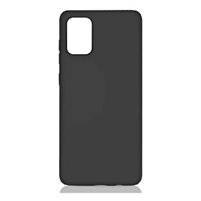 Силиконовый чехол для Samsung A025 Galaxy A02s DF sOriginal-21 черный
