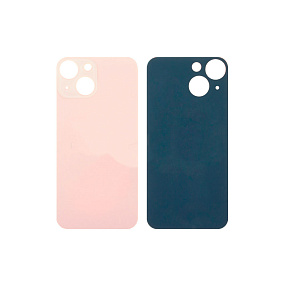 Задняя крышка iPhone 13 Mini (стекло) розовый