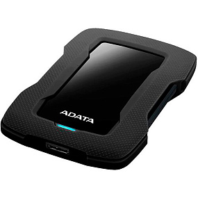 Внешний жесткий диск USB3.1 1TB 2.5 AHD330-1TU31-CBK ADATA черный