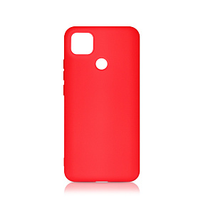 Силиконовый чехол Xiaomi Redmi 9C DF красный