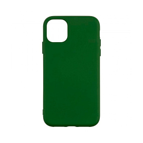 Кейс iPhone 11 Silicone Case без логотипа зеленый