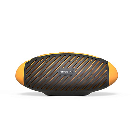 Колонка Hopestar P5 (Bluetooth/MicroSD/USB/FM/AUX) черно-желтая