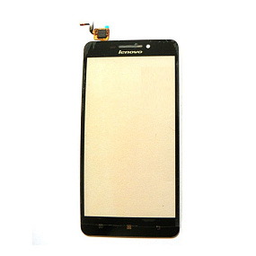 Сенсор для телефона Lenovo S60 Черный