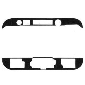 Скотч двусторонний для модуля Samsung J730F (5 шт.)