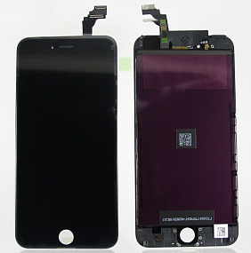 Дисплей для телефона iPhone 6 Plus в сборе Черный - AAA