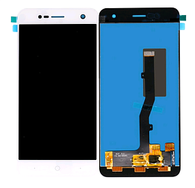 Дисплей для телефона ZTE Blade V8 mini в сборе с тачскрином Белый