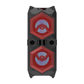 Колонка JBK-8875S (Bluetooth/MicroSD/USB/FM/AUX) 10W красная