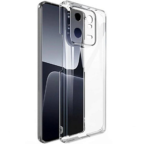 Силиконовый чехол Xiaomi Redmi Note 13 Pro 5G/Poco X6 прозрачный