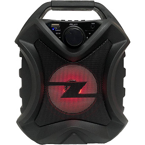 Колонка JBK-411 (Bluetooth/MicroSD/USB/FM/AUX) 5W красная