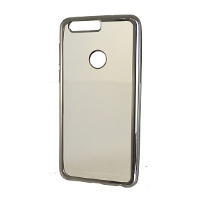 Силиконовый чехол Honor 8 Activ Pilot серебро