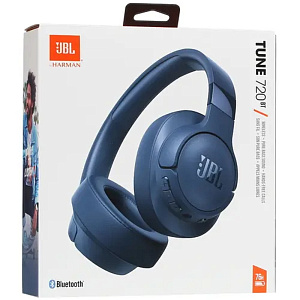 Bluetooth-наушники JBL TUNE 720 полноразмерные синие