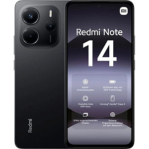 Смартфон Xiaomi Redmi Note 14 8/256Gb черный