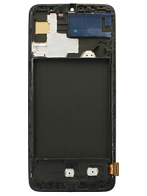 Дисплей для телефона Samsung A705 (A70) модуль Черный - In-Cell