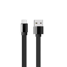 Дата кабель micro USB - USB Borofone BU8 Glory 1,2м 2.4A черный
