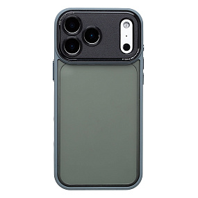 Кейс iPhone 17 Pro Max/18 Pro Max силикон PC090 серый