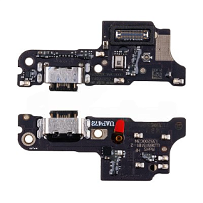 Шлейф Xiaomi Redmi 14C/Poco C75 (2411DRN47C) плата на системный разъем/микрофон