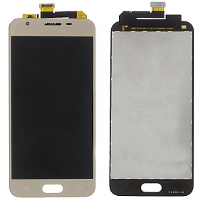Дисплей для телефона Samsung G570F Galaxy J5 Prime в сборе с тачскрином Золото