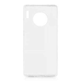 Силиконовый чехол Huawei Mate 30 Pro прозрачный