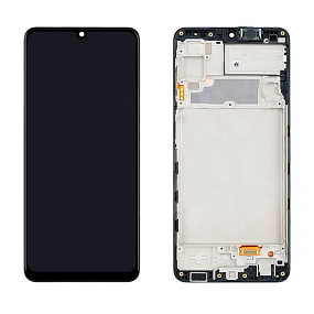 Дисплей для телефона Samsung A225F (A22) модуль Черный - Оригинал