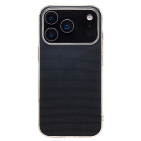 Кейс iPhone 17 Pro силикон ASC-101 Puffy прозрачный