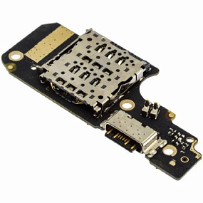 Шлейф Xiaomi Redmi Note 12 Pro 4G (2209116AG) плата системный разъем/разъем SIM/микрофон