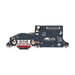 Шлейф Realme C75 4G (RMX3941) плата системный разъем/микрофон - Премиум