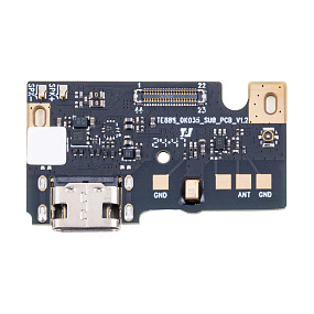 Шлейф Blackview BV7200 плата на системный разъем/микрофон - Премиум