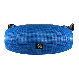 Колонка K20 (Bluetooth/MicroSD/USB/AUX) синяя