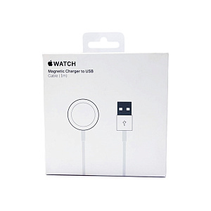 Кабель для зарядки iWatch USB магнитный 1м