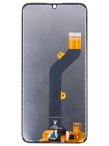 Дисплей для телефона Itel A48 (L6006) в сборе с тачскрином Черный - Оригинал