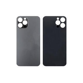Задняя крышка iPhone 12 Pro Max (стекло) серый