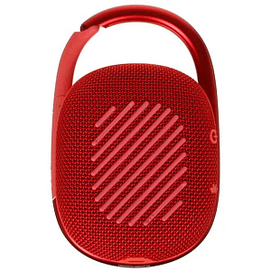 Колонка JBL Clip 4 (Bluetooth/MicroSD/USB) красная