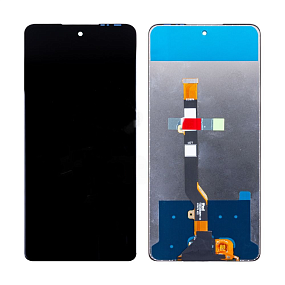 Дисплей для телефона Tecno Pova 5 Pro 5G (LH8n) в сборе с тачскрином Черный - Оригинал